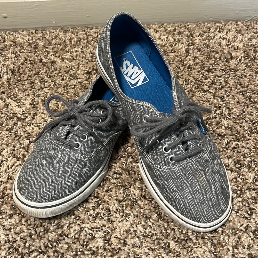 Vans Canvas Gray Size 8